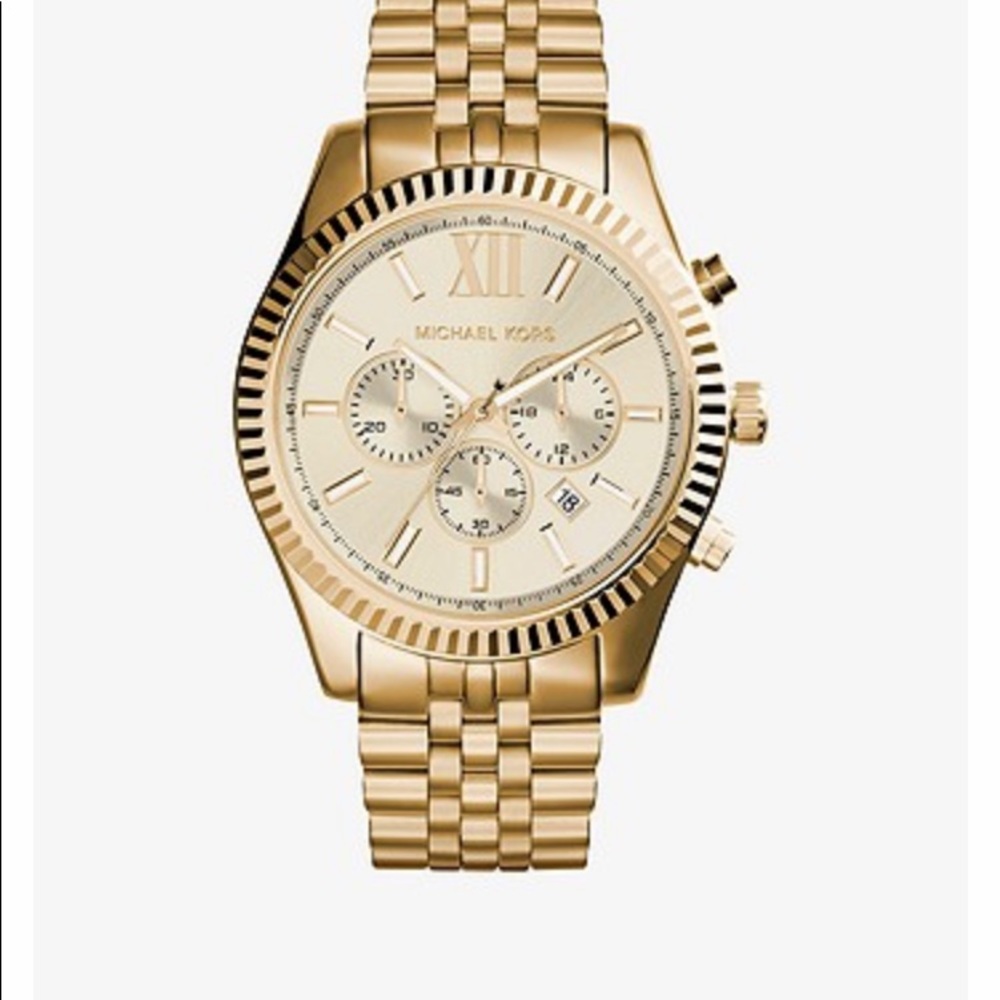 MK Rolex Watch / glow n dark hands